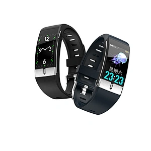 2020 cheap body temperature smart  watch PPG ECG monitoring Smart watch  E66 Smart Bracelet