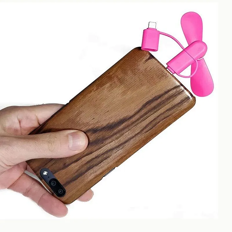3 in 1 type-c fan portable mobile phone usb mini  fan for iphone and for android