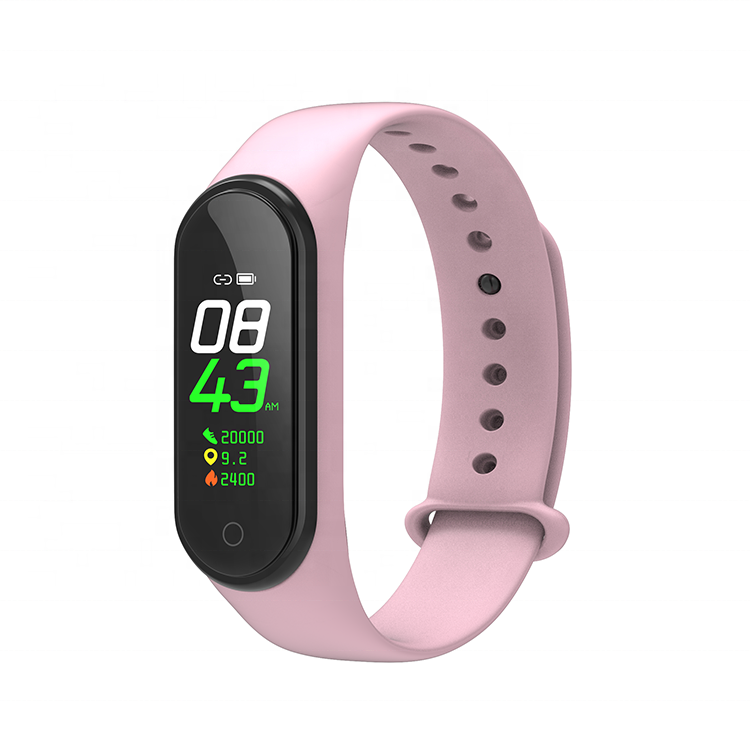 Fashion health wristbandsmart bands m4 with heart rate bracelet sell good smart watch