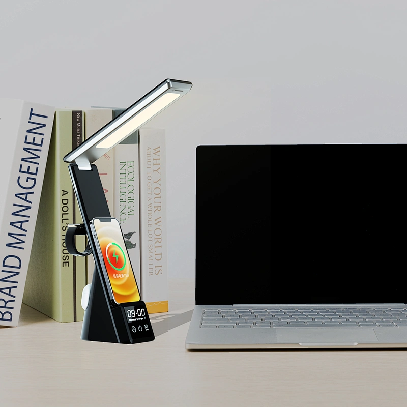 2021 New Products N61 Desk Lamp Wireless Charger for Mobile phone  Wireless Charger