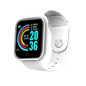 2020 Best sell Y68  smart watch waterproof smart watch  blood pressure  heart rate D20 smart watch