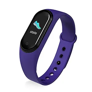 Fitness Tracker Sport Heart Rate Blood Pressure Message Reminder Wristband m5 smart bracelet
