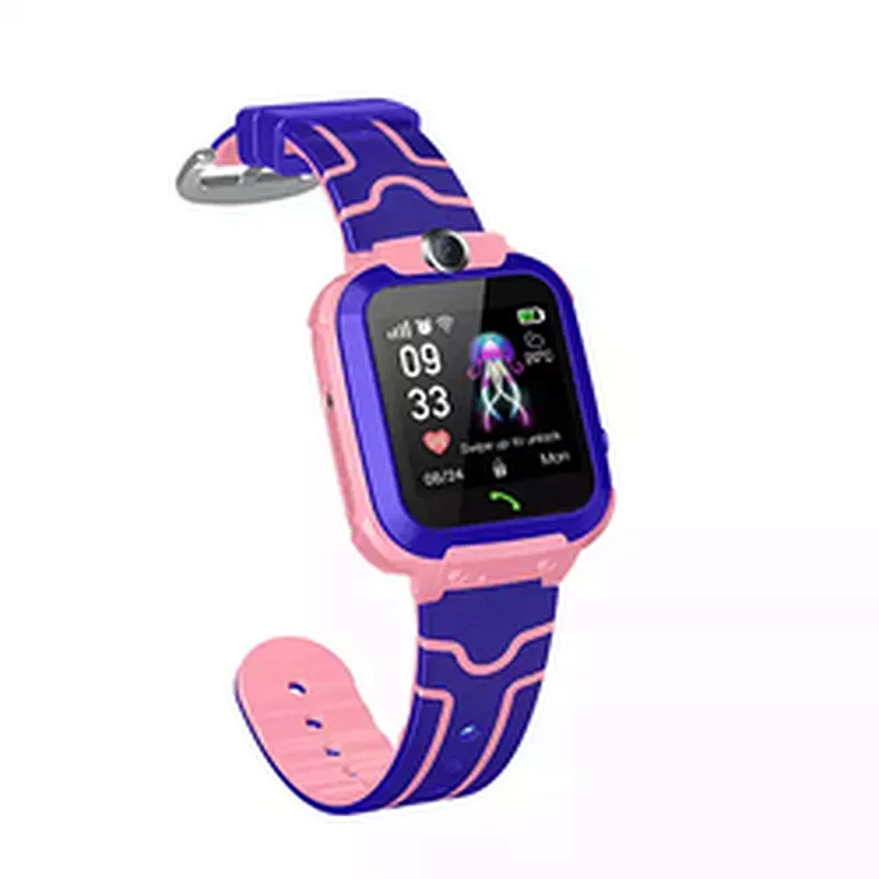2020 Newest sos call GPS wifi LBS precise locationing Q12 kids smart watch