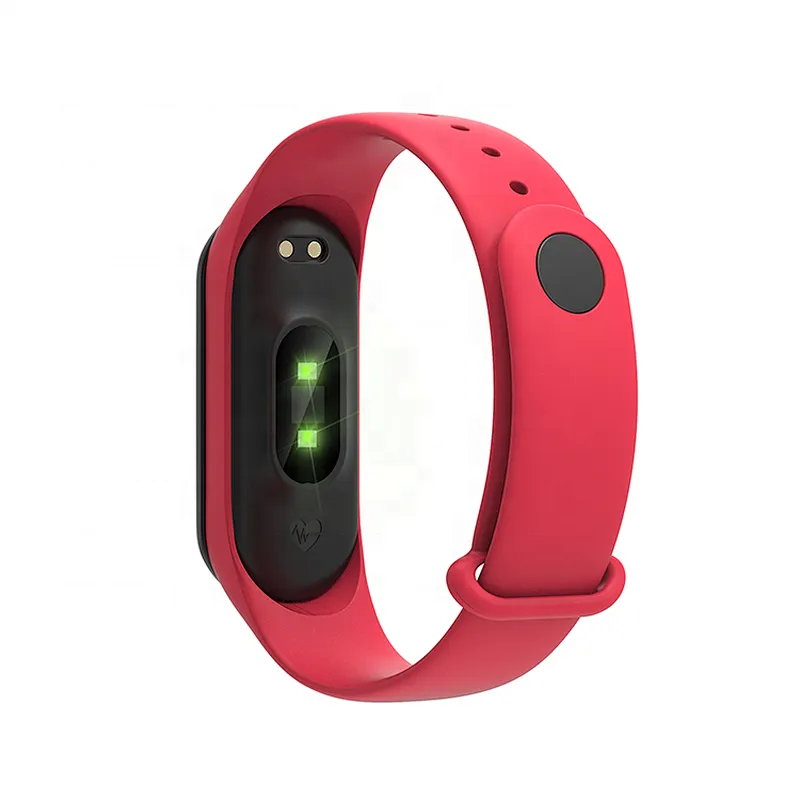 Fashion health wristbandsmart bands m4 with heart rate bracelet sell good smart watch