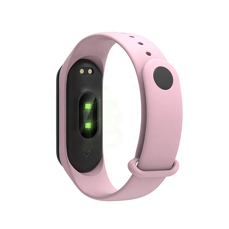 Fashion health wristbandsmart bands m4 with heart rate bracelet sell good smart watch