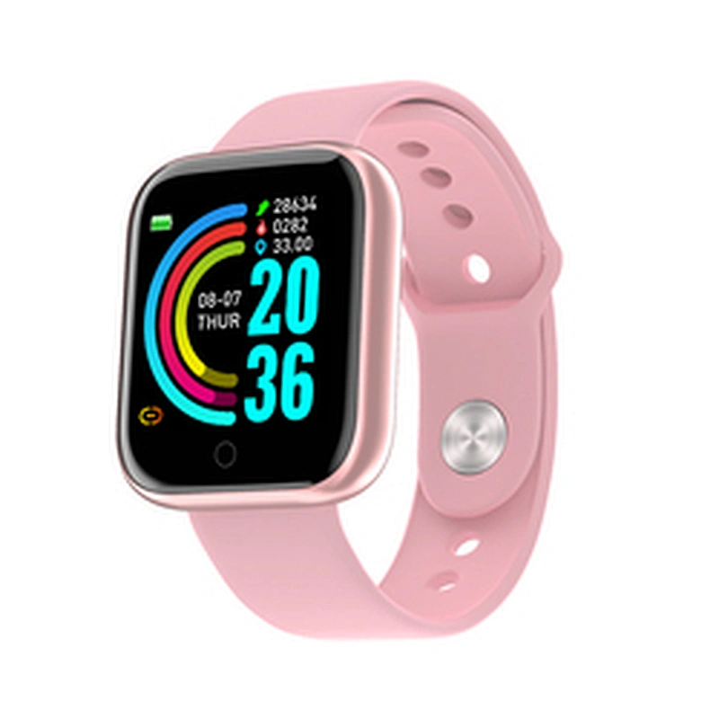 Sell  good Fashion Sliver Waterproof Y68   Smart Sports Band Touch Panel Smart watch