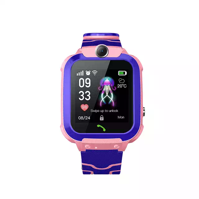 History tracking customize gps Q12 kids smart watch for kids