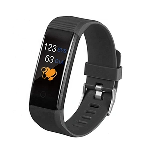 115plus 2020 New hot sale   blood pressure  monitoring smart bracelet 115plus body temperature bracelet