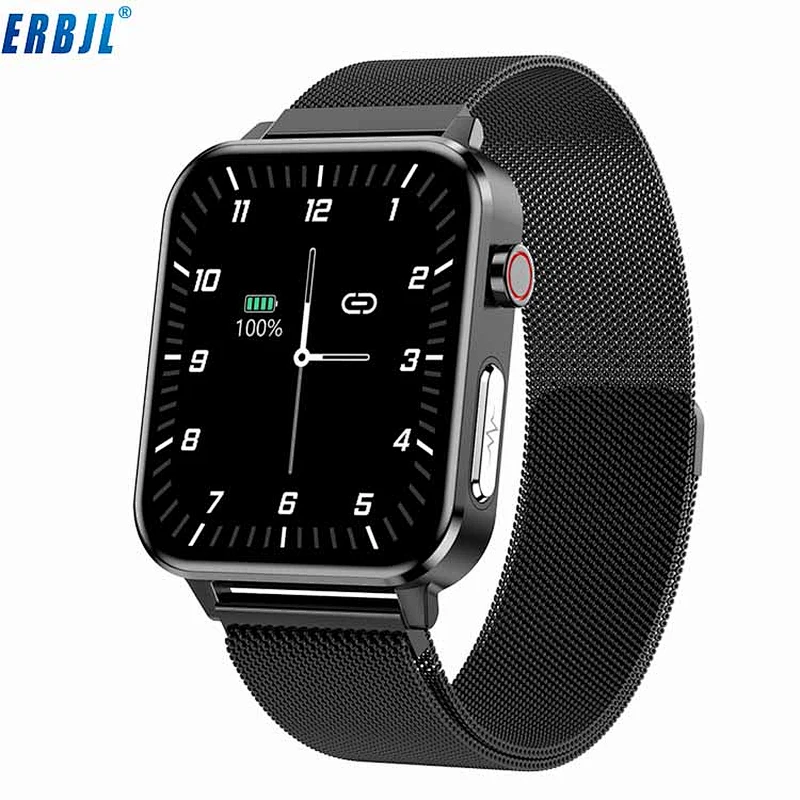 New smartwatch  health monitoring smart watch ecg with temperature sensor ip68 calling smart watch