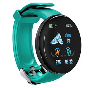 2020 Factory Price Touch Screen Sport Blue Smart Bracelet D18