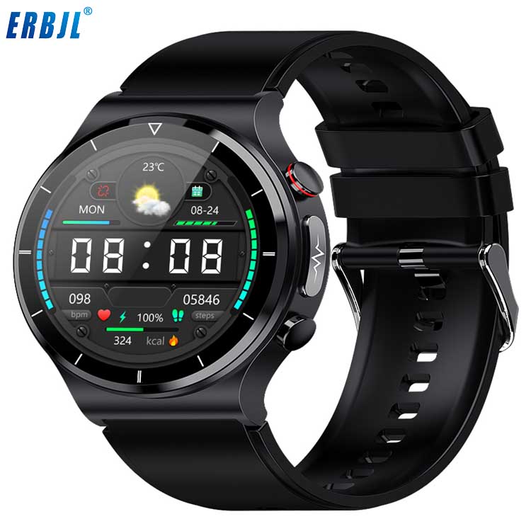 OEM ODM smart watch E88 temperature monitor smartwatch ECG SPO2 rich dial selection smartwatch for Android IOS