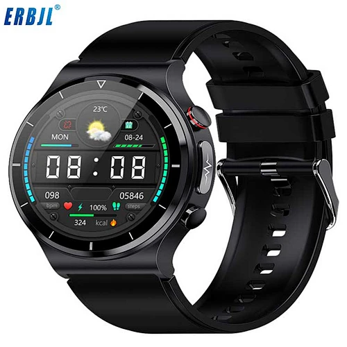OEM ODM smart watch E88 temperature monitor smartwatch ECG SPO2 rich dial selection smartwatch for Android IOS