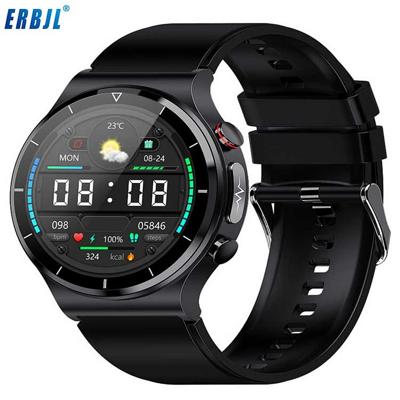 OEM ODM smart watch E88 temperature monitor smartwatch ECG SPO2 rich dial selection smartwatch for Android IOS