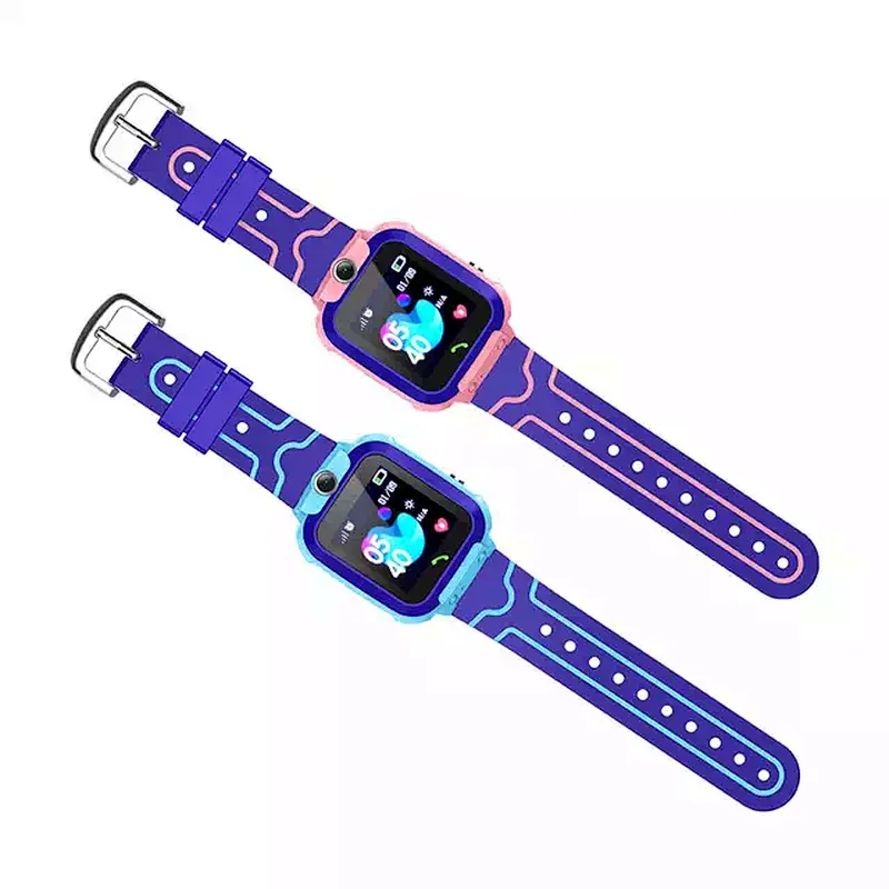 2020 Newest sos call GPS wifi LBS precise locationing Q12 kids smart watch