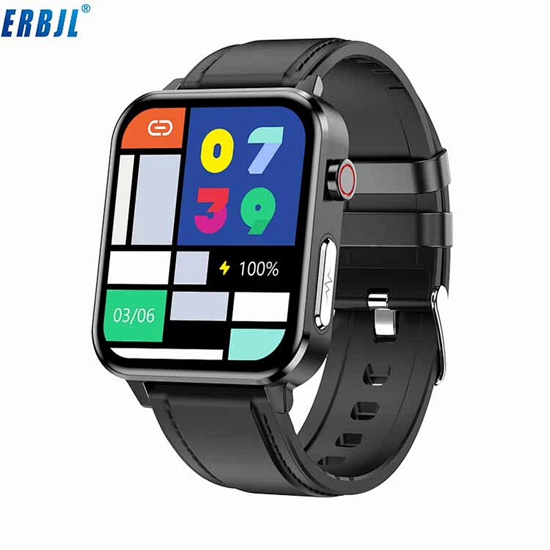 New smartwatch  health monitoring smart watch ecg with temperature sensor ip68 calling smart watch