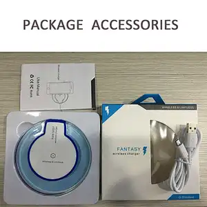 2020 Cheap q1 fast wireless charger for smart mobile phone crystal LED wireless charger
