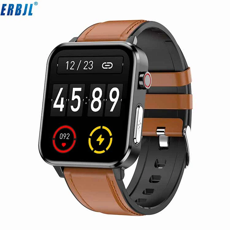 New smartwatch  health monitoring smart watch ecg with temperature sensor ip68 calling smart watch