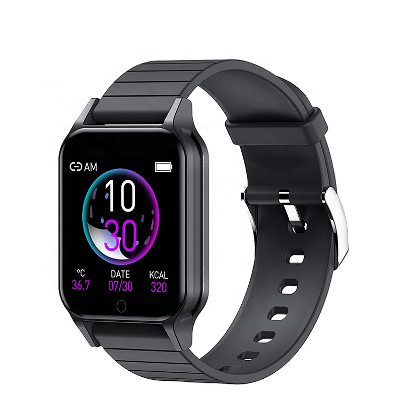 Multi-language T96 font real-time temperature measurement smart bracelet