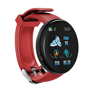 Amazon HOT Sale New Products smart bracelet touch screen wrist watches heart rate   D18 smartwatch