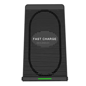 Wholesale Support 9V Fast Charge N800 Vertical with Fan mobile phone holder  Wireless Charger