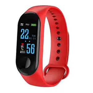 message push  M3 smart bracelet Heart rate and blood pressure monitoring smart bracelet