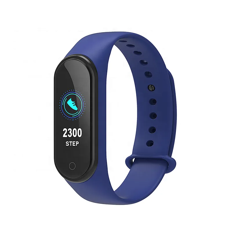 Fashion health wristbandsmart bands m4 with heart rate bracelet sell good smart watch