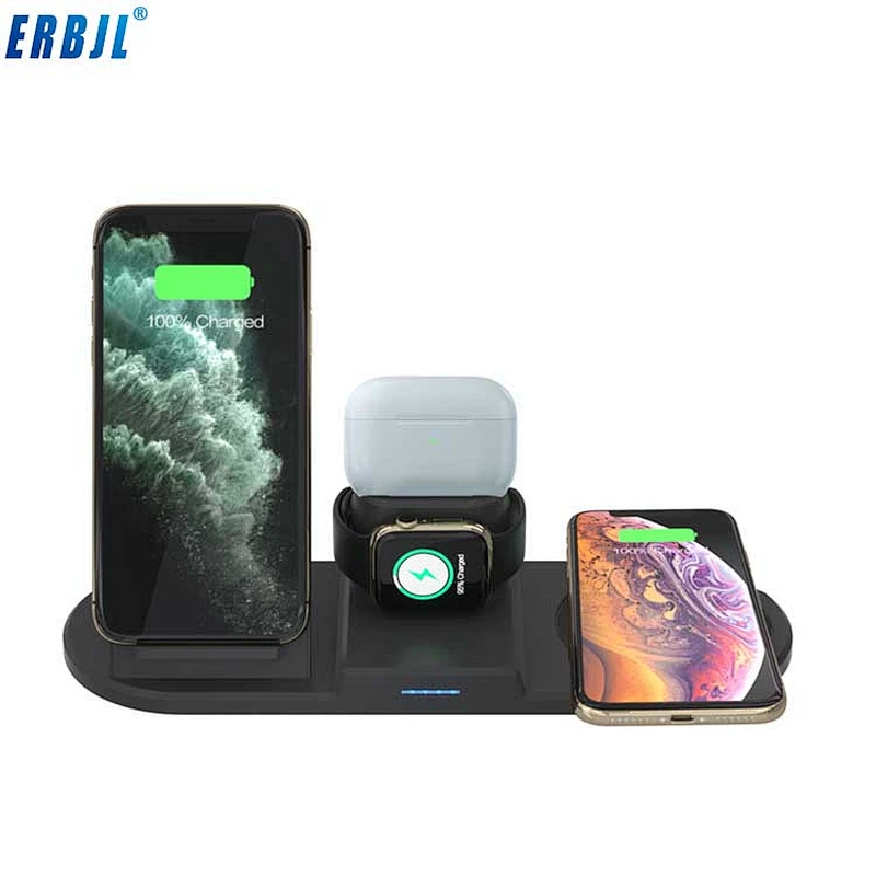 Best Sale on Amazon Haier N39-2 PC/ABS Multi-function 15W Qi Wireless Fast Charger