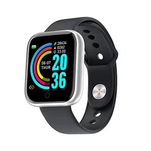 Sell  good Fashion Sliver Waterproof Y68   Smart Sports Band Touch Panel Smart watch