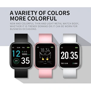 2022 new model OEM cheap X21 pk Y68 D20  116P health smart watch Heart rate  blood pressure monitor waterproof smart bracelet