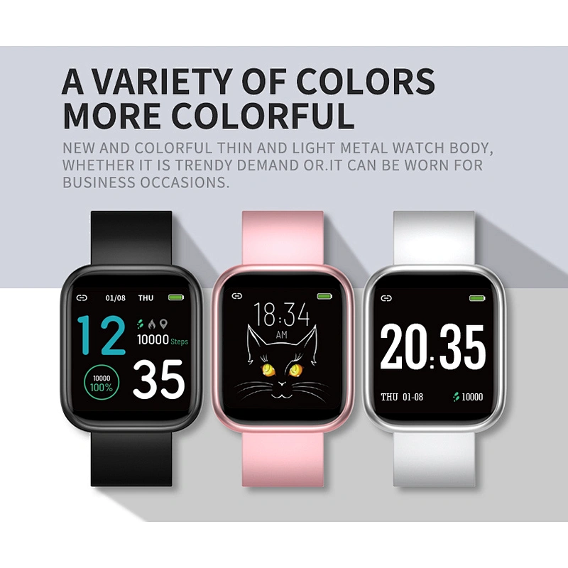2022 new model OEM cheap X21 pk Y68 D20  116P health smart watch Heart rate  blood pressure monitor waterproof smart bracelet
