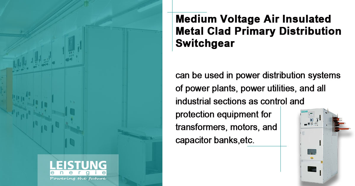 AMS Medium Voltage Air Insulated Metal Clad Primary Distribution Switchgear