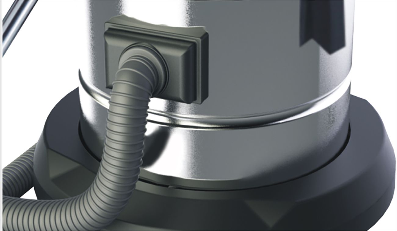 Hose connector and base detail of BT-CB15 Carpet dust buster