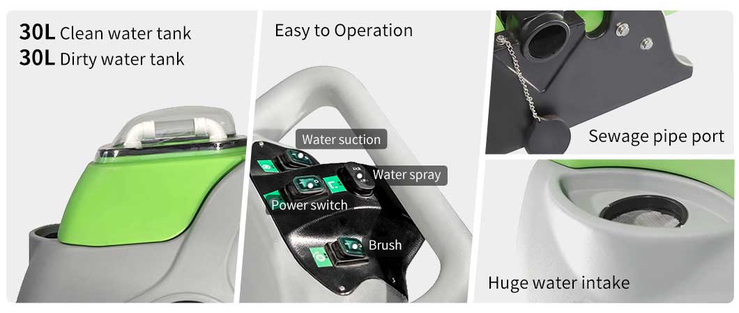 BT-EB322 Commercial Carpet Cleaner feature details