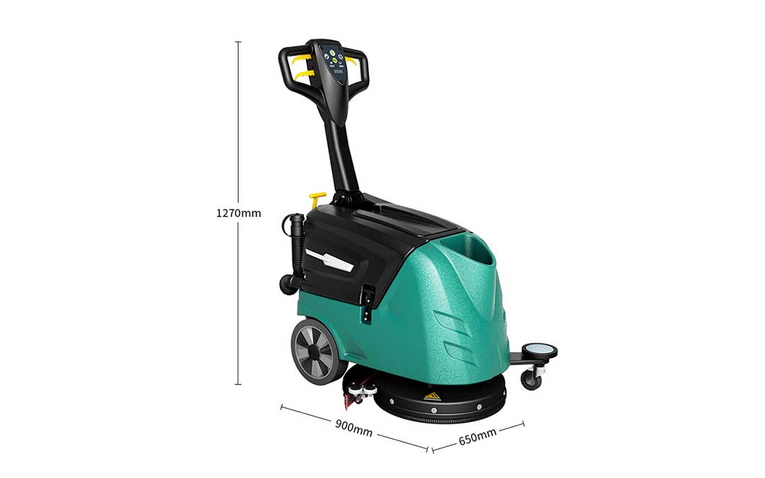 Mini scrubber machine