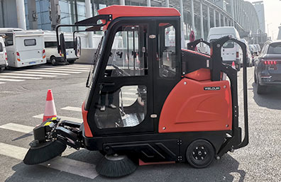 BT-BAW1900 Sweeper Patented Chassis Shock Absorption