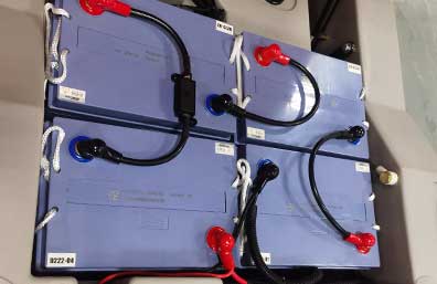 200Ah large capacity battery pack for heavy-duty ride-on sweeper long endurance
