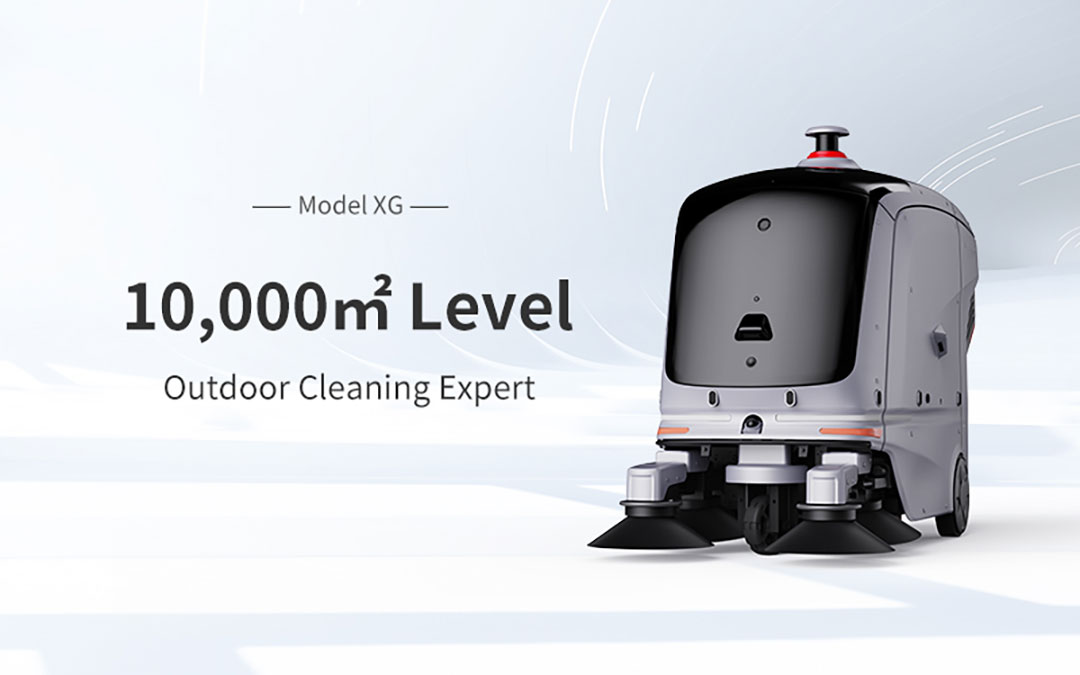 Fully autonomous electric street sweeper Model XG outdoor cleaning expert