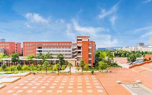 Unmanned floor cleaning vehicle for university campus