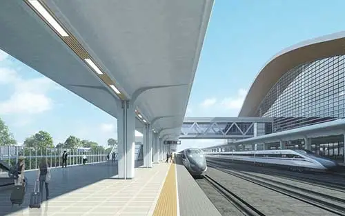 Fully autonomous sweeper at railway station