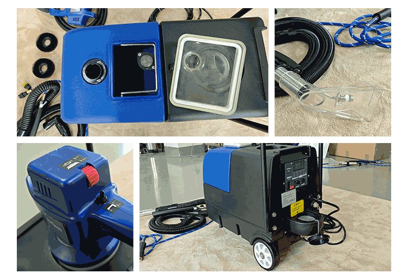 BT-FB5 In-Situ Curtain Steam Cleaner Features and Dry Foam Technology