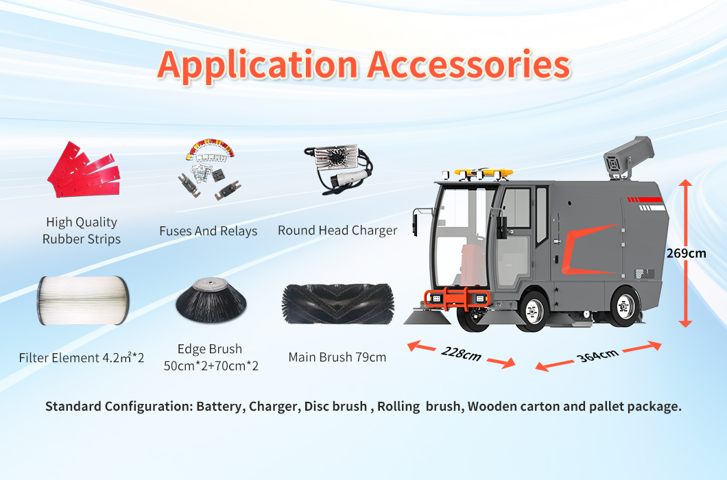 floor road sweeper
