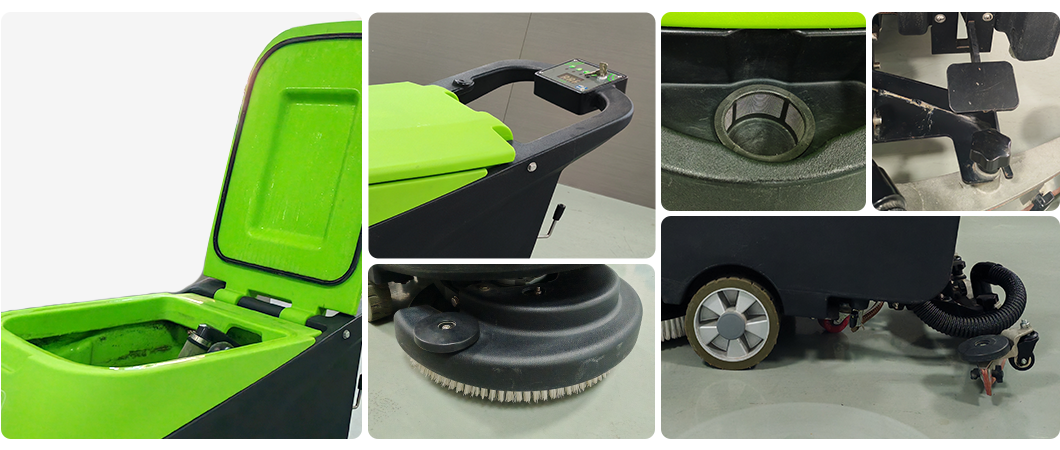 Product details of Electric cleaning scrubber
