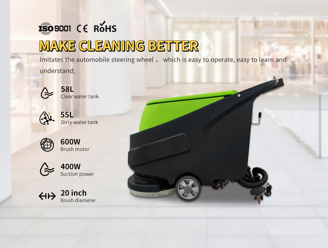 Feature of Scrubber machine