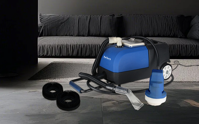 BT-GB3 fabric sofa cleaner and dry foam cleaner with technical specifications.
