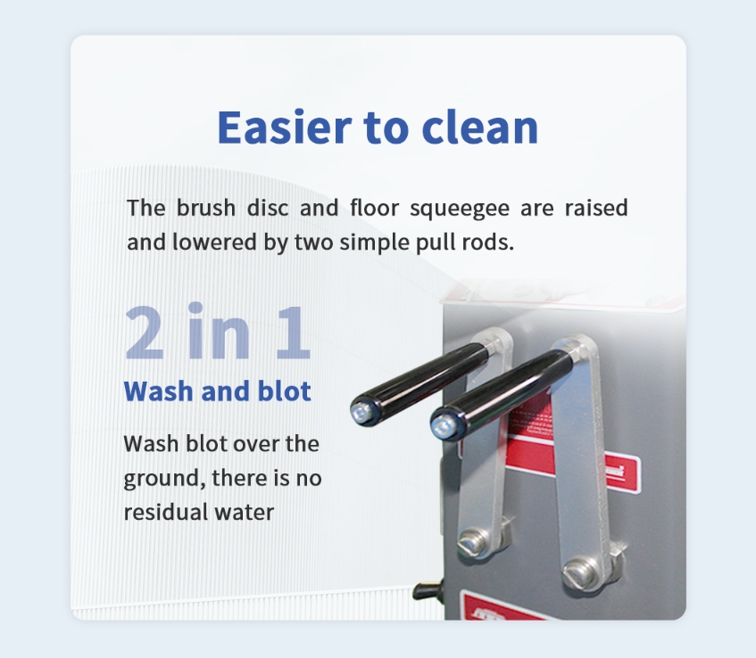 industrial floor scrubber