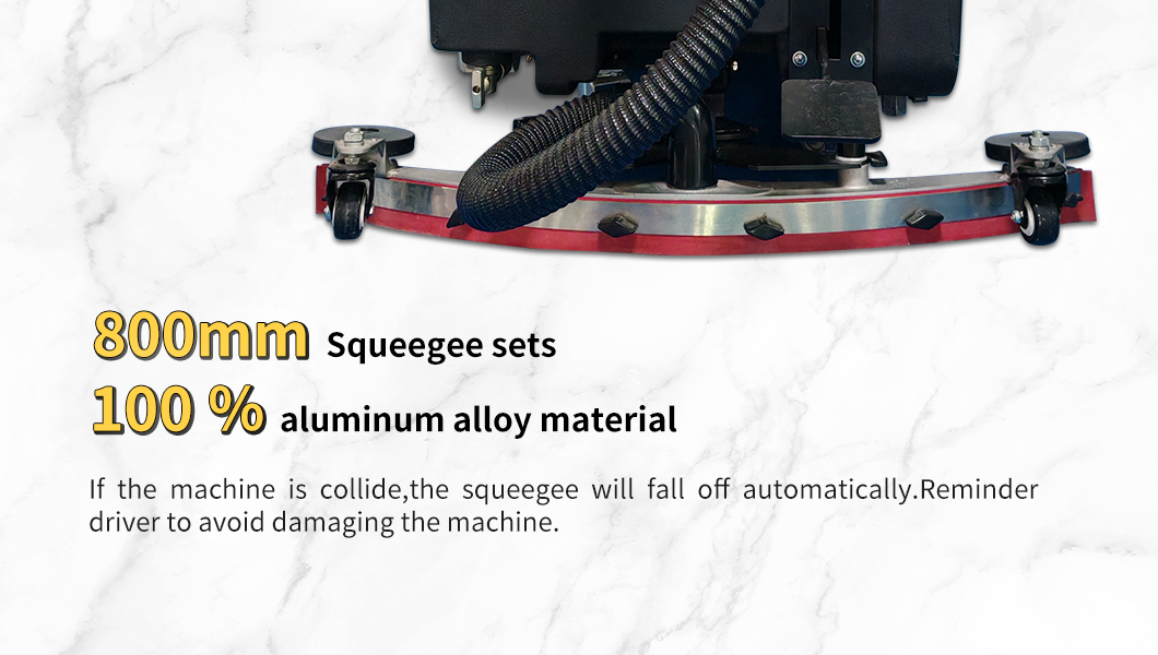 Feature of scrubber machine