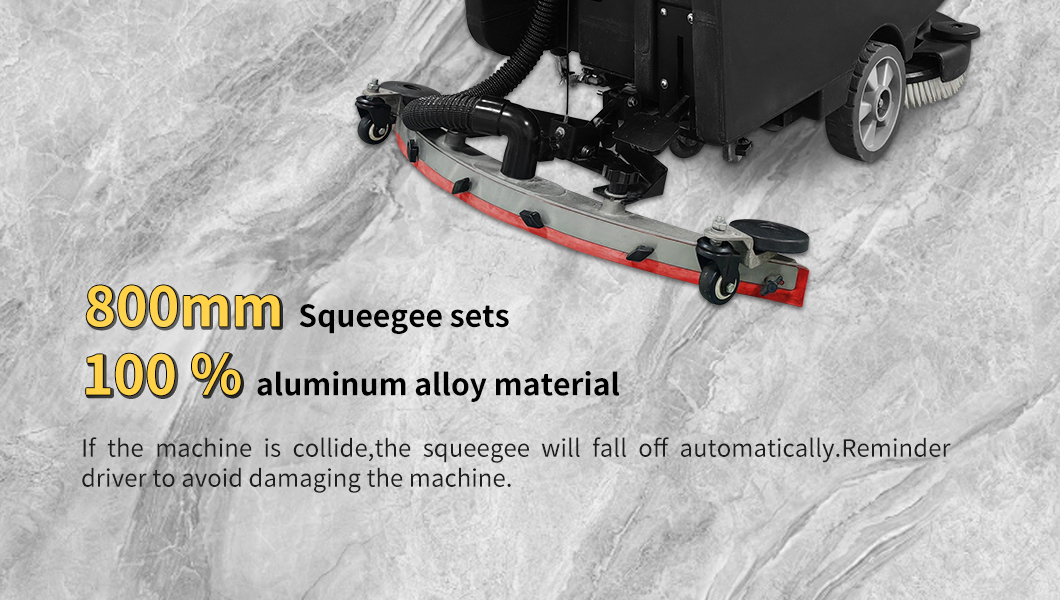 Feature of Walk behind scrubber machine