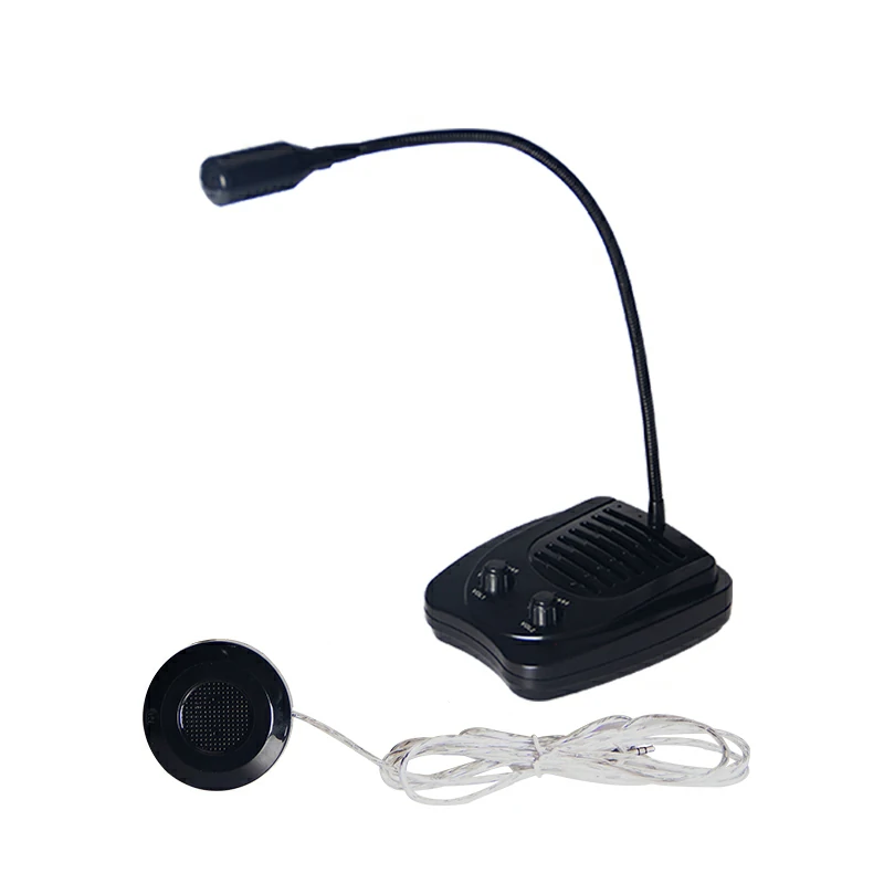 window intercom speaker