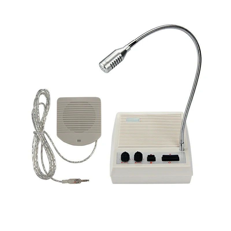 window intercom speaker