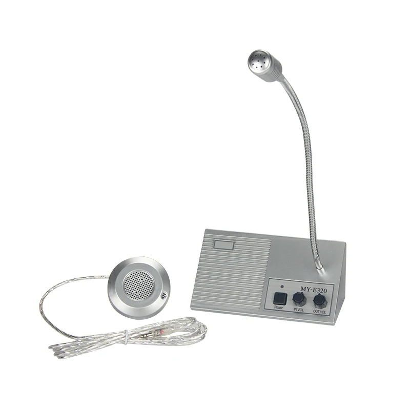 window intercom speaker